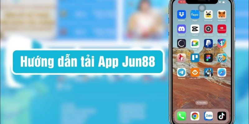 Hướng dẫn tải app JUN88 tại mobile